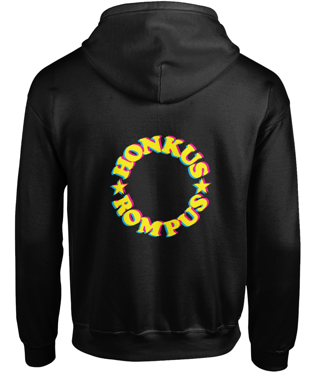 Honkus Rompus Hoody - CMYK Zip Twofer