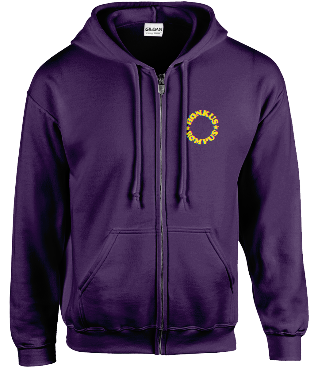 Honkus Rompus Hoody - CMYK Zip Twofer