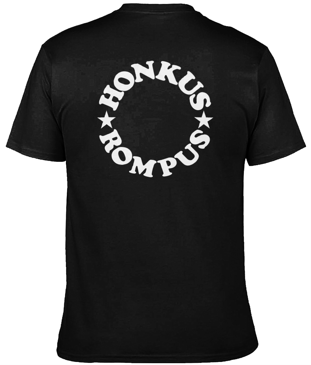 Honkus Rompus Twofer - White Print Softstyle - various colours