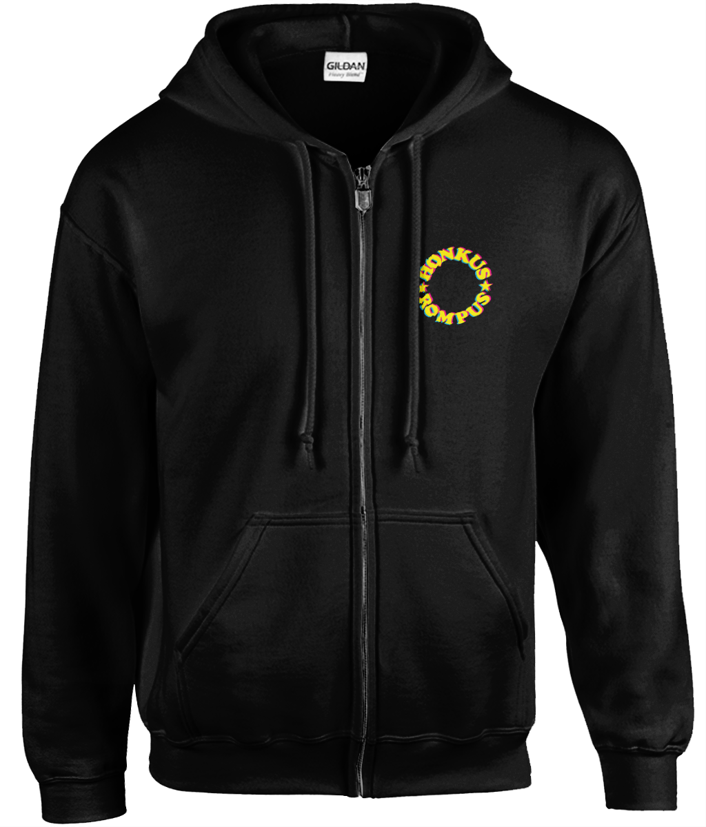 Honkus Rompus Hoody - CMYK Zip Twofer